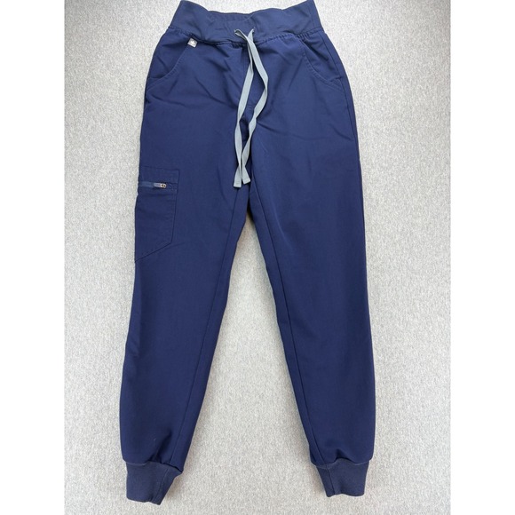 FIGS Scrub Pants Womens XXS Zamora Jogger Technical Collection Navy Blue - Picture 1 of 12